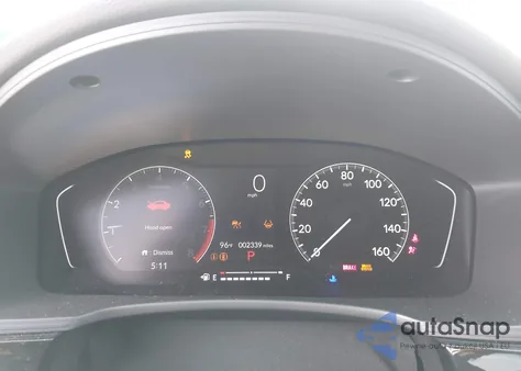 2025 Honda Civic Lx z USA, uszkodzony, nr VIN 2HGFE2F26SH596182